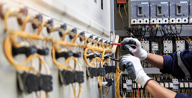 Professional Electrician technician working in Lorane, PA
